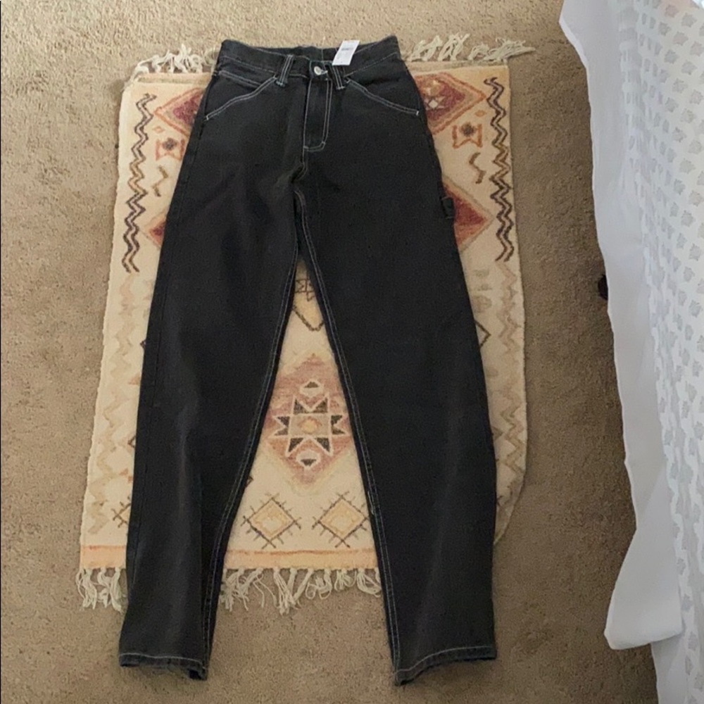 Black cargo pants